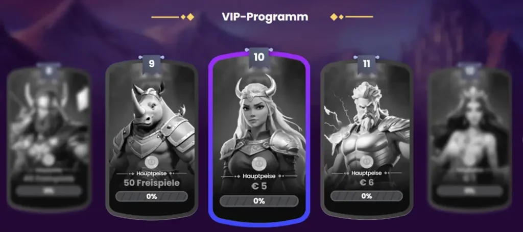 VIP Programm im Online Casino Spinando