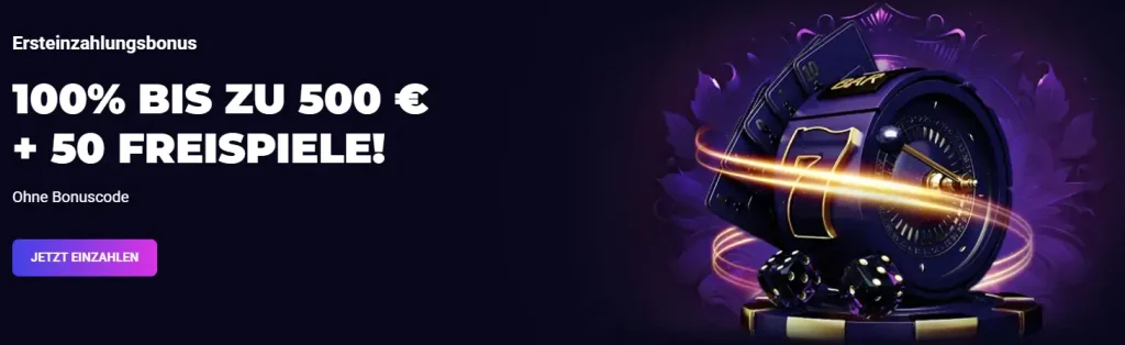 Ersteinzahlungsbonus bei Lucky7even